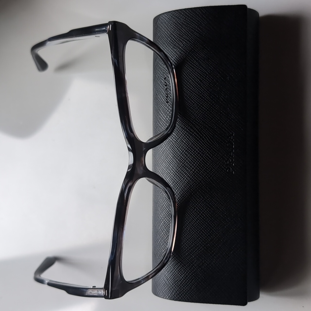Prada Women's Black Glasses - Picture 4 of 9